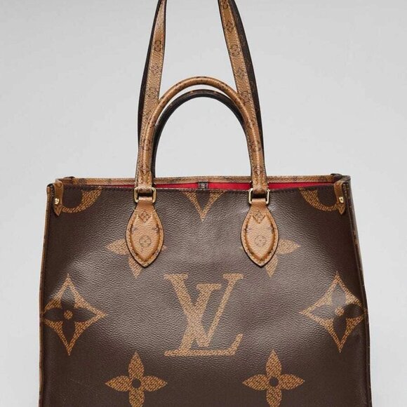 Louis Vuitton Monogram Reverse Canvas Onthego MM Bag - Picture 2 of 11